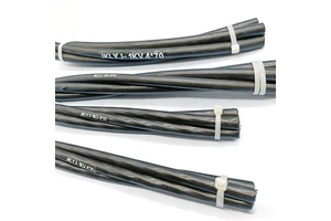 Low Medium Voltage ABC Overhead Cable 0.6/1kV JKLYJ JKLGYJ Aluminum Steel Core 10-400mm2 Grid Construction Use