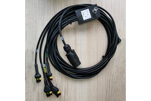Custom Cable Assembly Manufacturer Farm Machine Control Wiring Harness OEM ODM Agriculture Machinery Junction Box Wire Harness