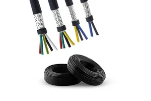 Pure Copper RVVP Shielded Cable 2-34 Core 0.15-2.5 Sq Mm Signal Control Cable For Building Communication & Outdoor Engineering