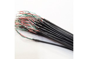 Custom 4 Conductor Shielded Guitar Pickup Cable 24 AWG Pickup Wire for Electric Guitars Parts