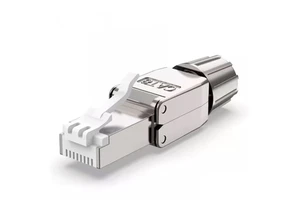 Jue Hong Factory Price Cat8 STP FTP Shielded RJ45 Modular Plug Ethernet Connector Tooless FTTH Fiber Optic Equipment