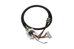 Industrial Control Computer Wiring Harness CNC Machine PLC Adapter Tinned Copper Conductor Nylon Insulated PVC Jacket 350mm