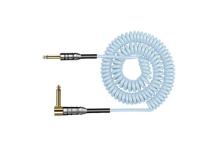 Factory Supplier Right Angle Rca Cable Stereo Plug 6.35 Mm Male to 3.5mm Male Spring Audio Jack Aux Cable for Guitar