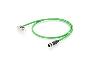 Industrial Ethernet Circular M12 to RJ45 Metal Profinet Cable CAT5 CAT6 Siemens for Automation Distributed I/O Module