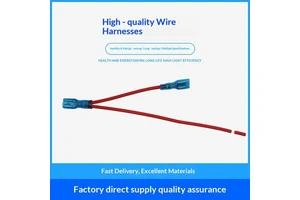 Customized Ultra-soft PVC Jacket Electronic Wire Harness Toy 100-220V Model 6954 High Temperature Connection Terminal Wire Wire