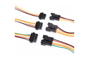 15CM JST SM 2 Pins Plug Male Female PVC Jacket Tin Plated Copper Conductor Wire Connector Cable Pigtail Plug For LED Strip Light