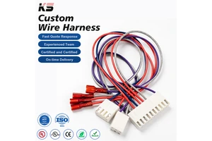 PH 3.96mm Pitch Aluminum Alloy PVC Insulation Adapter Connector Plug 20AWG Wire Harness 350mm Length 240V Electronic Use