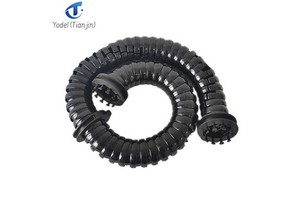 Wonderful Operation 360 Degree Rotation Flexible Robot Cable Protect Sheath Nylon Drag Chain Carrier