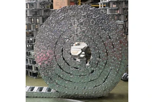 New Flexible Steel Cable Drag Chains Metal/Steel and Aluminum Energy Hose Wires Drag Tracks Cable Chain for Automation Equipment
