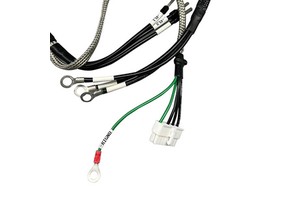High Performance Copper Core Silica Gel Rubber Insulated PVC Jacketed Harness High Temp Resistant 1m 600V Auto Sensor