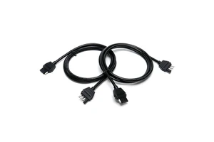 3/4 Pin Male to Female Power Extension Cable Harness for AGV Trailer Medical Equipment