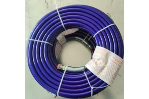 Durable Black Synthetic Rubber Braided Oil Hose 2SN Flexible 13mm 10000psi Pressure Industrial Steel Wire Cutting Line