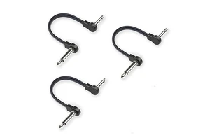 2024 Hot Sale 20CM Guitar Pedal Cable 4PK in a Package