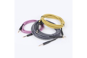 Factory Direct Wholesale HEBIKUO XA06 High-quality 3M/6M/10M Acoustic Guitar Cable Connection Cable