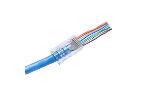 Hot Sell Rj45 Plug 8p8c Utp Network Connectors Crystal Head Male Modular Plug Rj45 Connector Cat6