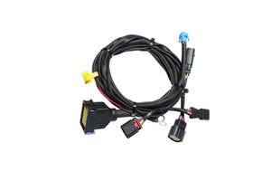 Custom New Energy Vehicle Automotive Wire Harness 24Pin Extension Cable OBD