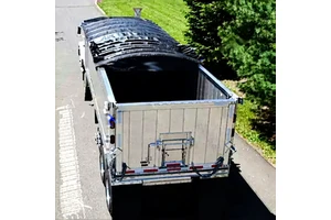 Cable Tarp System with Bow Slider for Dump Trucks