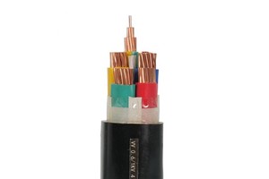VV 0.6/1KV XLPE 4 Core Industrial Power Cable VV VV22 YJV YJV22 Construction Oxygen-Free Copper 35mm 50mm 70mm 95mm 10mm