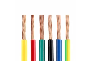 Home House Building Wiring Single Core Flexible Pure Copper PVC Insulated Low Voltage Electric Cable for Construction Use