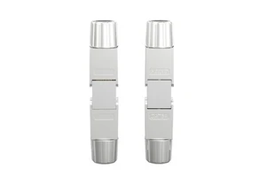 ZHEFAN Cat6A Cat7 Cable Extender Junction Adapter RJ45 Lan Cable Extension Connector Full Shielded Toolless Extension Connector