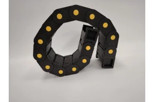 Cable Chain Fully Closed Plastic Drag Chain High Load Easy Installation Flexible Energy Chain for CNC Machinery Factory