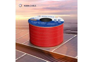 High Temperature Solar Cable -40~90℃ 6mm2 10mm2 TUV CE 1500V XLPE Insulated for Industrial Solar Energy System