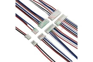 Custom Industrial Wire Harness for New Energy Vehicles JST PH2.0 Connector Rubber Flexible Copper Conductor 600V Rated JFS