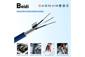 BEIDI UL2547 Foil Shielded 3 Core Signal Wire Blue PVC Jacket Tinned Copper Wire With CE For LED Lighting Security Equipment