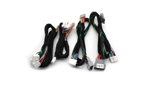 Car Amplifier DSP Navigation Power Audio Lossless Harness Cable with PVC Insulation Pure Copper Conductor Customizable Length