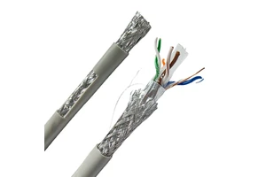 ZhongTong Bulk SFTP Cat6 Ethernet Cable 305m Spool 23AWG Pure Copper ISO9001 Certified Industrial IoT Pro Gaming Low Latency