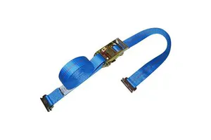 Easylifting YLE-008 Heavy Duty 2 Inch 5000kg Breaking Strength Polyester E-Track Ratchet Tie Down Straps For Truck Cargo Control