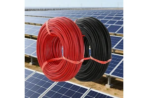 Solar PV Power Cable Tinned Copper Core XLPE Sheath 90℃ Heat Resistant All Sizes Available