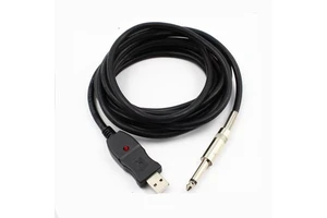 3M USB to XLR 6.3mm Jack Guitar Cable Stereo Audio Cable Connector for Computer & Instrument High Quality Audio & Video Cable
