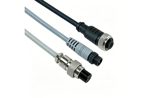 Industrial IP67 8 Pin X-Coded Shielded PUR Sensor Connector Wiring Harness Waterproof M12 Cable Power Cable for Auto Industry