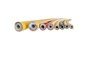 2S 4S Ultra High Pressure Steel Wire Reinforced Hydraulic Oil Pipe Polyamide Thermoplastic Hose