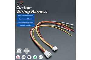 Molex Gh Zh Connector Wire Harness Cable Assembly Custom Electronic Wiring 0.8-2.54Mm Pitch 1-40Pin Jst Ph Xh Sh Dupont Sur