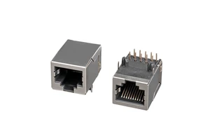 1 Port 10P10C Jack Rj45 Modular Jack Rj50 Ethernet Rj45 Connector Tab Down Network Rj50 Connecteur Rj45 Female Connector