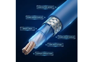 CJ86/SC Marine Armored Power Cable 0.6/1kV TCWB Shield LSZH Flame Retardant Shipboard Wire DNV Certified IEC 60092-353 PrimePro