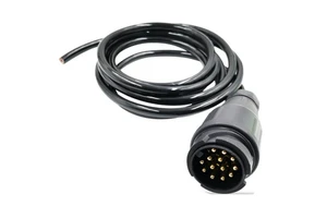 13 Cores European/American Standard Trailer Modification Accessories 13 Pin Trailer Plug Power Cord RV Wiring Harness