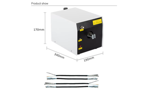 JCW-322A FACTORY Cable Shield Braid Cable/Wire Harness Twisting Machine For Twisting Length 5-80mm