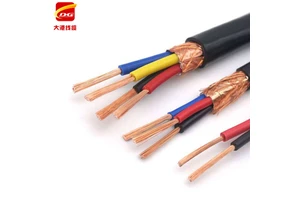 RVVP 2/3/4/5C Control Shielded Insulated Highly Insulated Cable for Automation Equipment Drag Chain Shielded