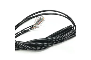 CALT 12 16 17 18 19 21 Spiral Coiled Cable for CNC MPG Spring Cable