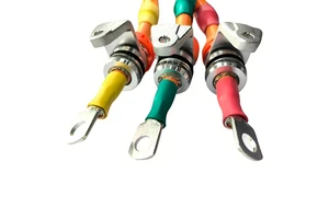 OEM ODM Customized High Temperature Resistance EV Cable High Voltage Power Wiring Harness Pump Motor Harness Bare Copper
