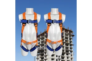 Industrial Grade Professional Safety Harness with Excellent Load Strength for High Building External Installation