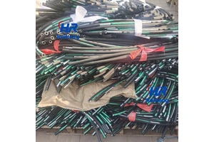 Factory 16mm 5/8 Four Layer Steel Wire Braiding Custom Cutting Hydraulic Moulding Rubber High Pressure Oil Hose