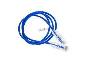 8inch 12inch 24inch Cat6A Ethernet Patch Cable Snagless RJ45 10G UTP Pure Bare Copper Wire 30AWG Ultra Slim Cat6a Patch Cord