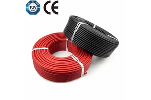 EN50618 Standard XLPO Insulation Tinned copper Stranded Overhead Solar Photovoltaic Cable