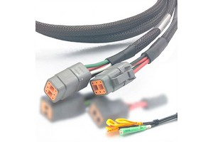 2025 New Promotion Waterproof Automotive Electrical Wiring Harness with PVC Firewall Connectors Included