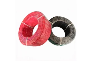 Red Black Solar Extension Cable PV Wire Sunlight & UV Resistant for Solar Panel RV Inverter Battery Off-Grid Systems