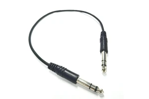 6.35mm MONO TS TRS Guitar Patch Cable with Right Angled Plug Ideal Electric Guitar and Bass Cable for Pedalboard Effects